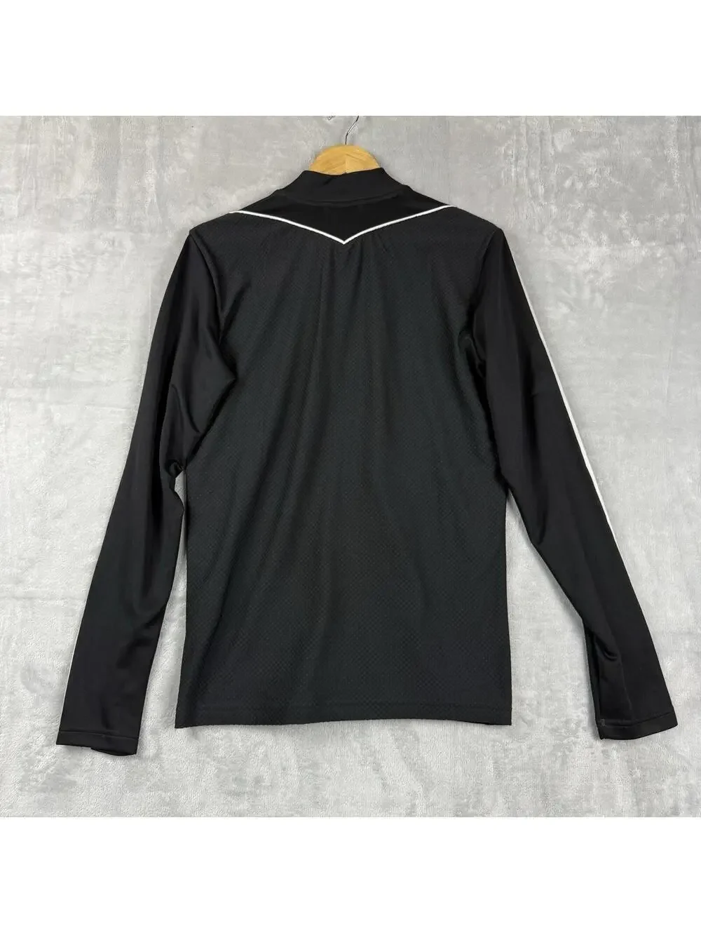 Adidas AeroReady Track Jacket Black White 3 Stripe Slim Fit MenS Soccer Techwear